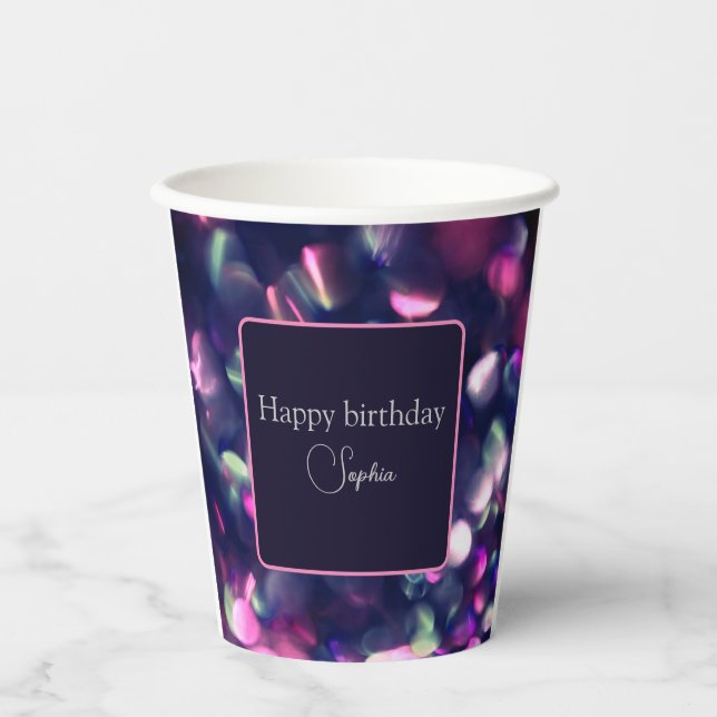 Berry Sparkle Paper cup (Front)