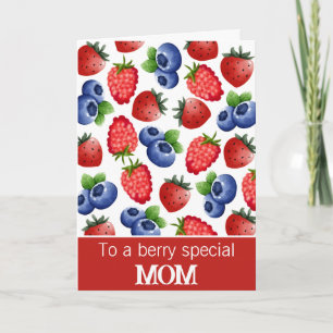 Berry Special Mum Mixed Berries Birthday Card