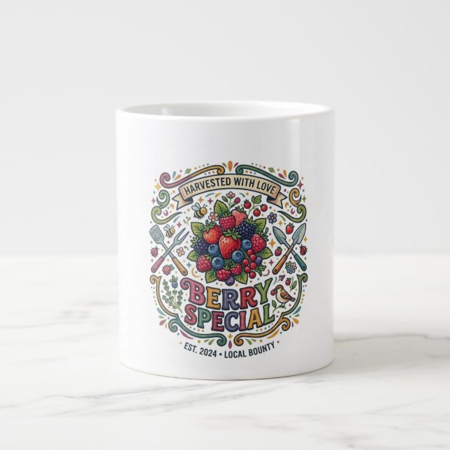  Berry Special T-Shirt Large Coffee Mug (Front)