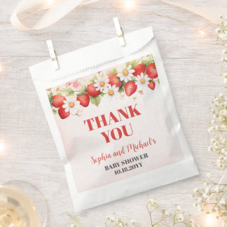 Berry Sweet Baby Shower Favour Bag