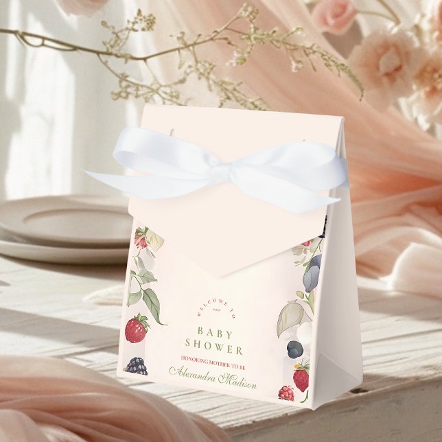  Berry Sweet Baby Shower Favour Box (Creator Uploaded)