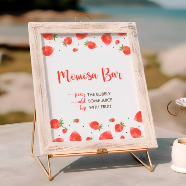Berry Sweet Baby Shower, Momosa Bar Sign (Creator Uploaded)