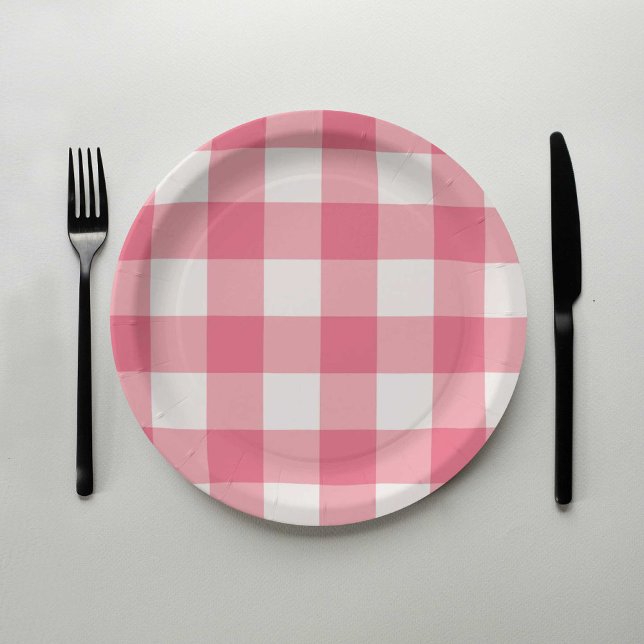 Berry Sweet Baby Shower Paper Plates Strawberry (Creator Uploaded)