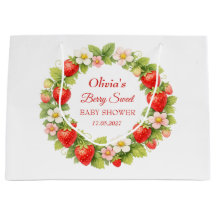 Berry Sweet Baby Shower Strawberry Baby Girl Boy