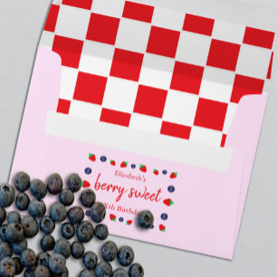 Berry Sweet Birthday Envelope