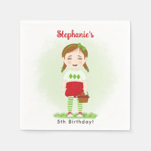 Berry Sweet Birthday Napkin