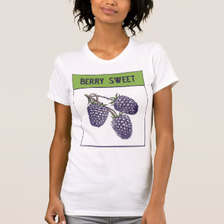 Berry Sweet Blackberries Seed Packet Graphic T-Shirt