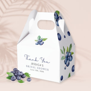 Berry Sweet Blueberries Baby Shower Favour Box