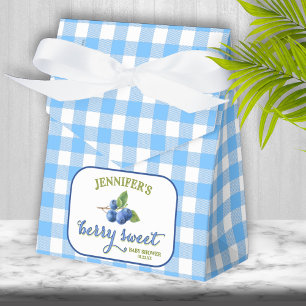 Berry Sweet Blueberry Theme Baby Shower Favour Box