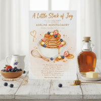 Berry Sweet breakfast pancake baby shower