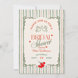 Berry Sweet Bridal Shower Wild Berries Invitation