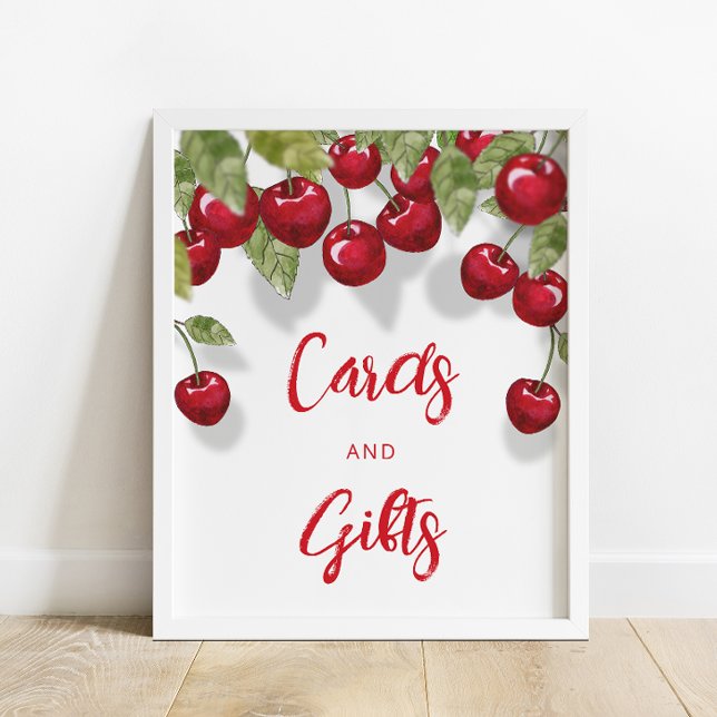 Berry Sweet Cherry Cards and Gifts Poster (Creator Uploaded)