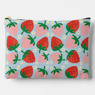 Berry Sweet Delights Pastel Blue Accessory Pouch