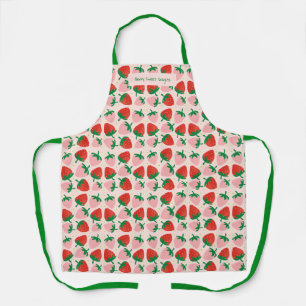 Berry Sweet Delights Soft Pink Apron
