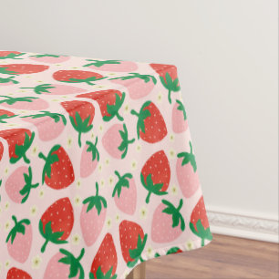Berry Sweet Delights Soft Pink Tablecloth