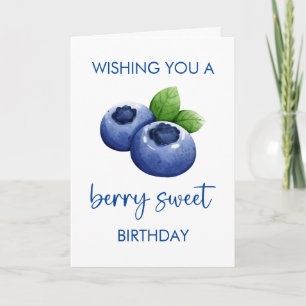 Berry Sweet Happy Birthday Card