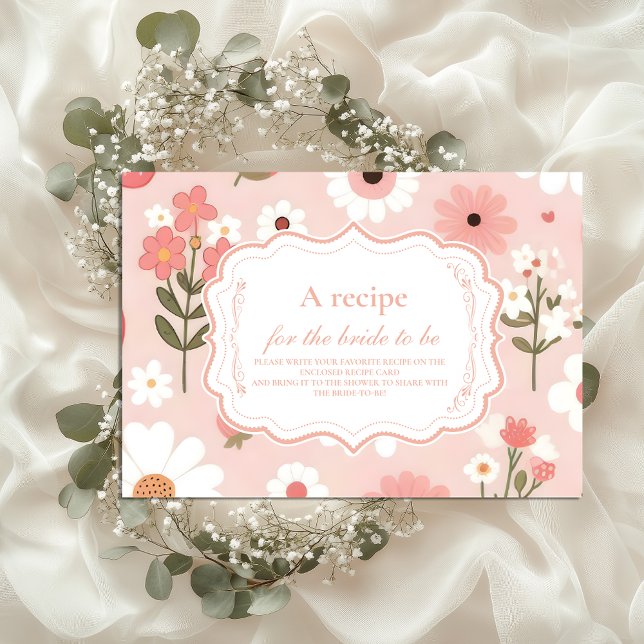 Berry Sweet Love Bridal Shower Enclosure Card (Creator Uploaded)