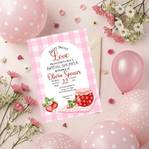 Berry Sweet Love Bridal Shower Invitation