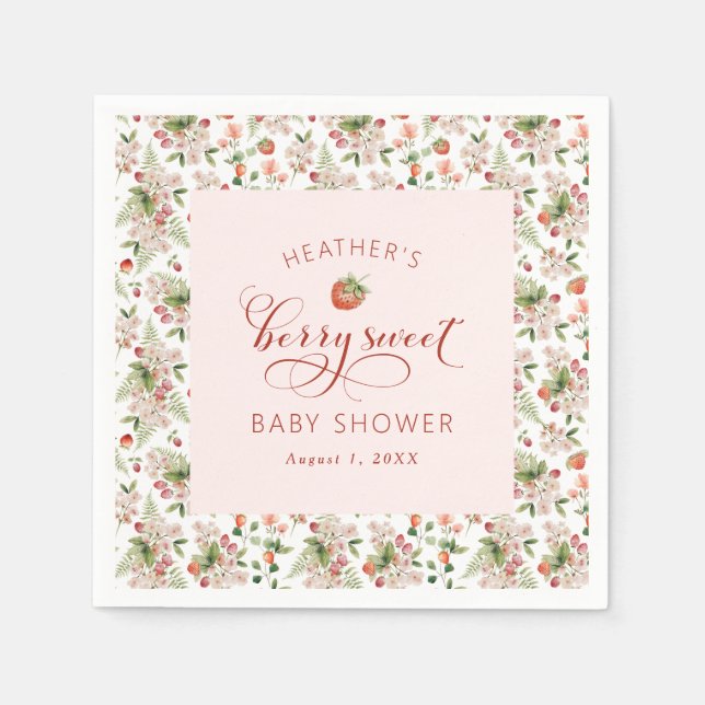 Berry Sweet Napkin (Front)