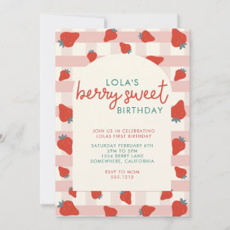 BERRY SWEET PARTY INVITE