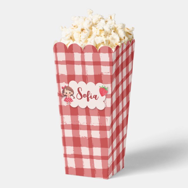 Berry Sweet Popcorn Favour Box (Popped)
