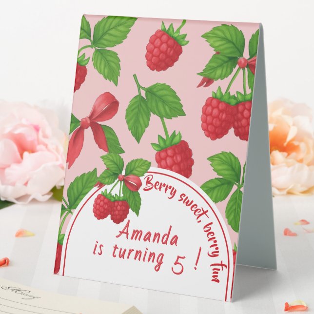 Berry Sweet Raspberry Kids Birthday Party -  (In SItu (Wedding))