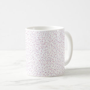 Berry Sweet Speckled Pink & Purple Dots Coffee Mug