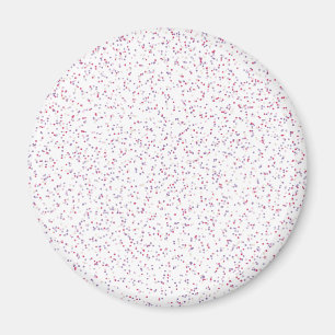 Berry Sweet Speckled Pink & Purple Dots Magnet