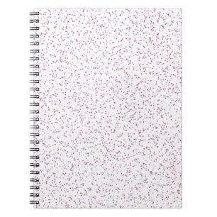 Berry Sweet Speckled Pink & Purple Dots Notebook