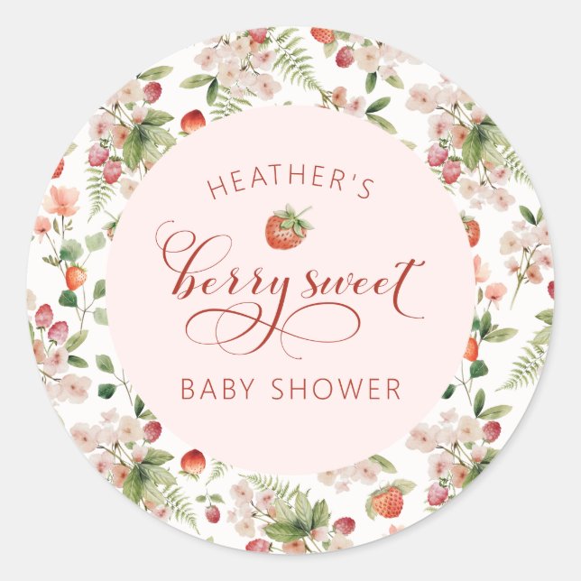 Berry Sweet Sticker (Front)