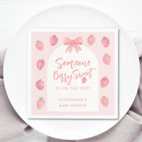Berry Sweet Strawberry Girl's Baby Shower