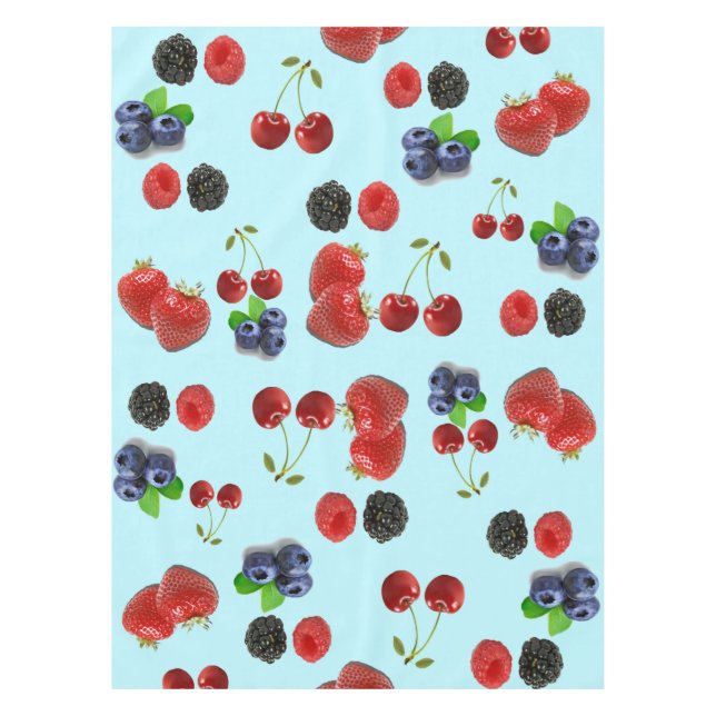 Berry Texture Table Cloth (Front)