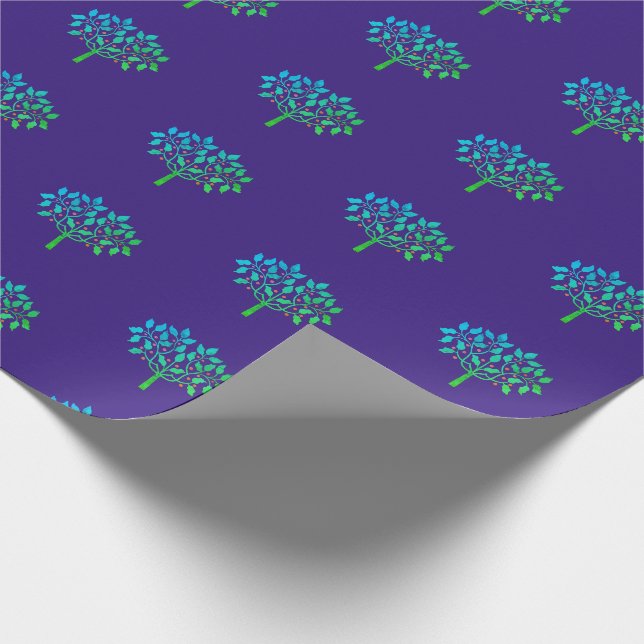 berry tree wrapping paper (Corner)