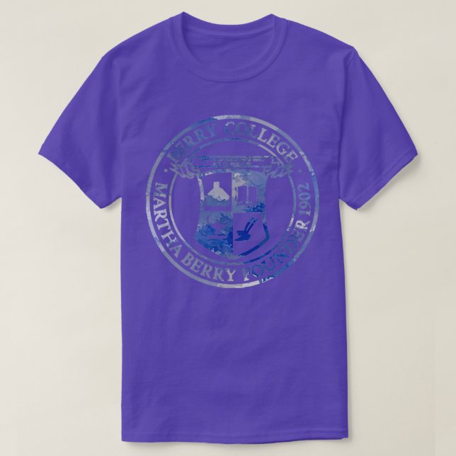 berry watercolor crest T-Shirt (Design Front)
