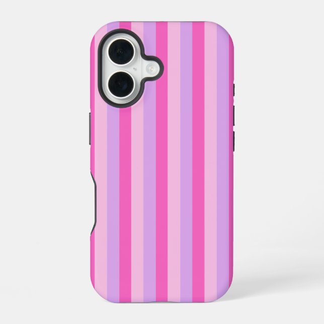 Berry Wave iPhone 16 Case (Back)