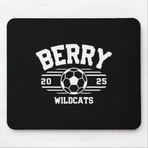 Berry Wildcats Soccer Byll 2025 Mouse Pad