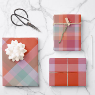 Berry Wrapping Paper Flat Sheet Set of 3