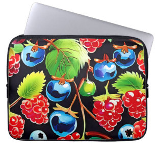 Berryful Delight Art Laptop Sleeve