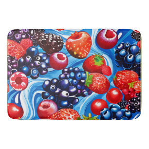 Berrylicious Blue Dream Bath Mat