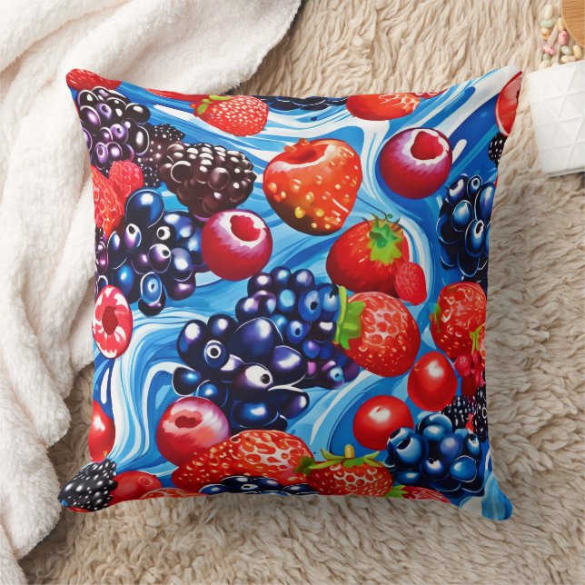 Berrylicious Blue Dream Cushion (Blanket)