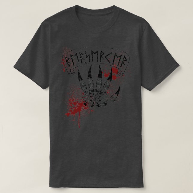 Berserk Viking style T-Shirt (Design Front)