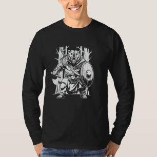 Berserker Bear Warrior Odin Nordic Mythology Vikin T-Shirt