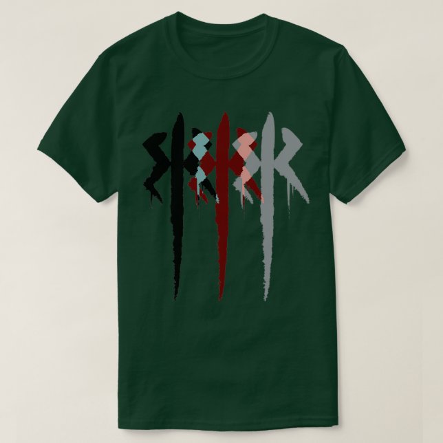 Berserkers Rage overlap T-Shirt (Design Front)