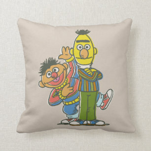 Bert and Ernie Classic Style Cushion
