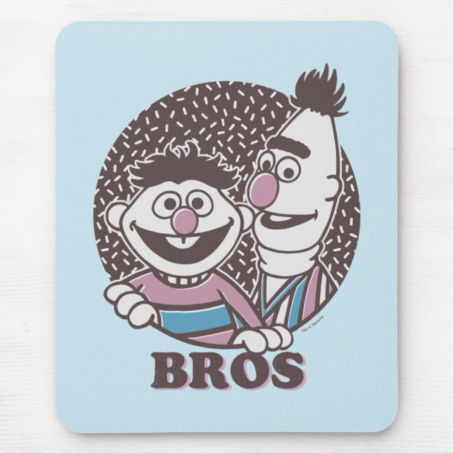 Bert & Ernie | Bros Mouse Pad (Front)