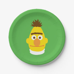 Bert Face Paper Plate