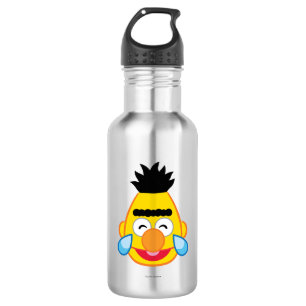 Bert Face with Tears of Joy 532 Ml Water Bottle