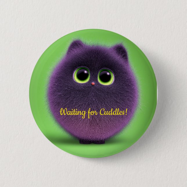 Bert Sootkins, A Magical Cat 6 Cm Round Badge (Front)