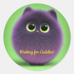 Bert Sootkins, A Magical Cat Classic Round Sticker