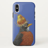 Berta the robin Tough iPhone X Case
